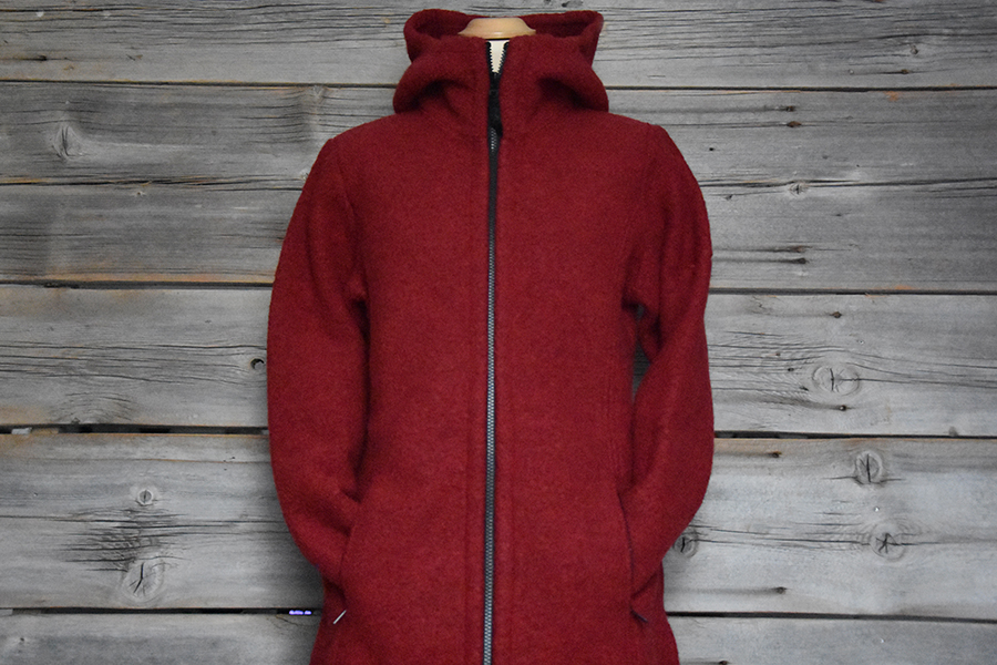 Mufflon Rika - Damen Walkmantel