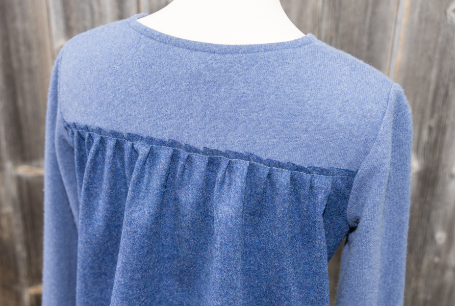 Boos Damen Strickjacke mit Lodenrücken