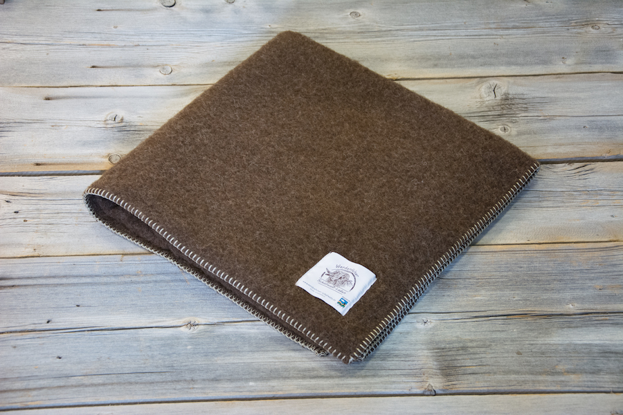 Kuscheldecke braun