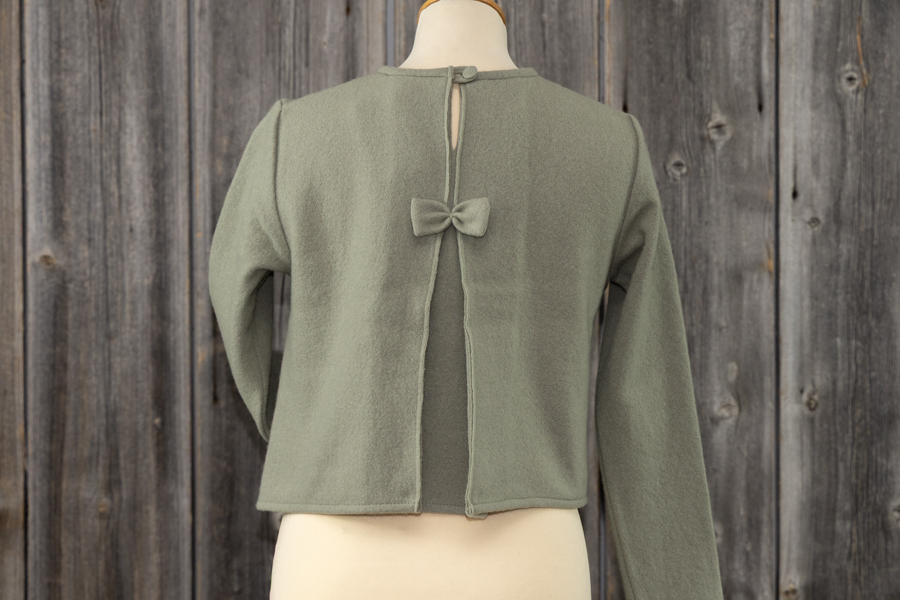 Boos Damen Pullover mit Rückenfalte