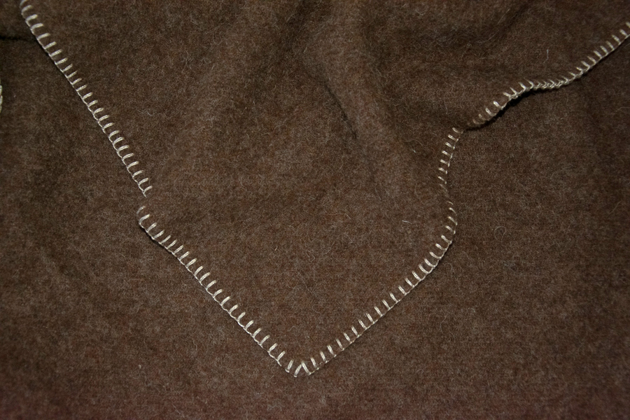 Kuscheldecke braun