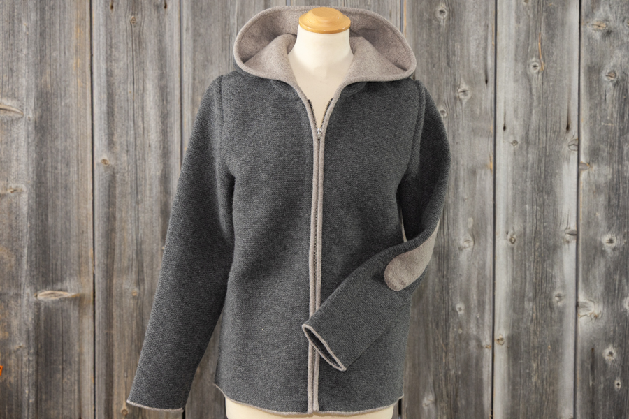 Boos Herrn Strickjacke mit Kapuze